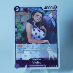 One Piece TCG Violet OP10-062 Rare Foil Near Mint English - Image 1