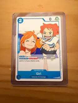Girl (OP14 Pre-Release) P-096 One Piece CCG Promotion Cards NM - Image 1