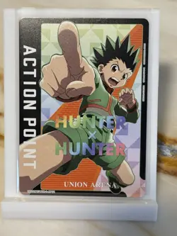 UNION ARENA Hunter x Hunter UE02BT/HTR-1-AP01 AP Gon Freecss Action Point - Image 1