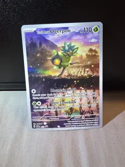 Teal Mask Ogerpon 123 : Scarlet & Violet Promo Cards Holo (NM) - Image 1