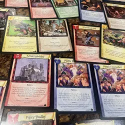 Harry Potter 2001 TCG Base Card Lot Commons & Rare Cards Warner Bro 247 Card Lot - Image 4