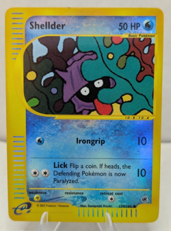 Shellder - 129/165 - Pokemon Expedition Reverse Holo Rare Card LP - Image 1