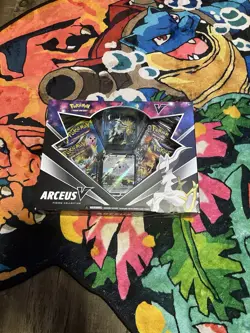 Pokemon TCG Arceus V Figure Collection Box w/Promo Card and Cosmic Eclipse Pack 820650850165 - Image 1