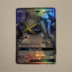 Pokemon Metagross GX 157A/145 Alternate Art Promo Holo Card English - Image 1