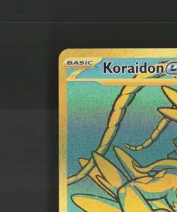 Koraidon ex 245/091 Paldean Fates Gold Secret Rare Holo Pokemon Card NM - Image 3