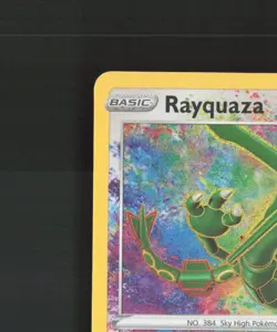 Rayquaza 138/185 Vivid Voltage Amazing Rare Holo Pokemon Card NM - Image 3