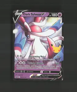 Dark Sylveon V SWSH134 Sword & Shield Black Star Promo Holo Pokemon Card NM - Image 1