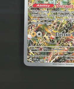 Magneton SVP 159 Scarlet & Violet Full Art Black Star Promo Holo Pokemon Card NM - Image 5