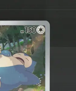 Snorlax SVP 051 Scarlet & Violet Full Art Black Star Promo Holo Pokemon Card LP - Image 4