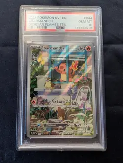 Charmander 044 Sv: Scarlet & Violet Promo Cards Holo PSA 10 - Image 1