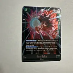 Son Goku FB04-059 Foil Super Rare Ultra Limit Dragon Ball Super Card Game - Image 1