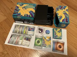 Opened Lot Ascended Heroes Training Box 100+ Pokemon Cards with box and extras - Image 1