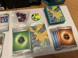 Opened Lot Ascended Heroes Training Box 100+ Pokemon Cards with box and extras - Image 3