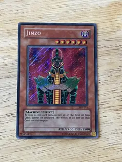Yu-Gi-Oh TCG Jinzo BPT-011 Limited Edition Secret Rare Card MP - Image 1