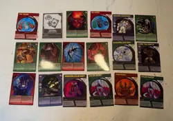 Bakugan Lot, 32 Bakugans, 20 metal cards, 17 cards, and arena - Image 3