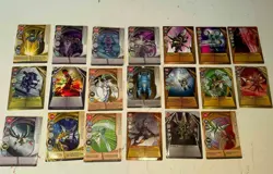 Bakugan Lot, 32 Bakugans, 20 metal cards, 17 cards, and arena - Image 4