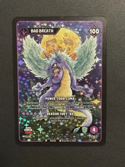 Dead World TCG Bad Breath 25/30 Rising Mini Set Holo Rare Card 2025 - Image 1