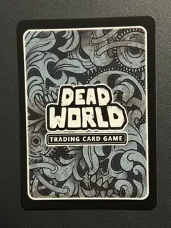 Dead World TCG Deep Dish Pizza 145/184 Holo Rare Card Kickstarter 2025 - Image 2