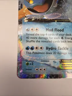 Pokemon Swampert EX Black Star Promo Holo Rare TCG Card XY55 - NM - Image 4