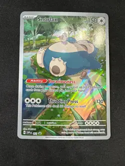 Snorlax 051 Sv: Scarlet & Violet Promo Cards Holo - Image 1