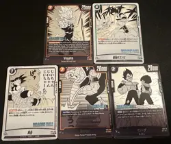 Dragon Ball Super - Manga Booster (5) Holo Cards - Pack Fresh - Eng/JP Blend - Image 1