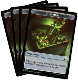 x4 Robot / Munitions Double-Sided Token - Edge of Eternities - MTG NM/M - Image 2