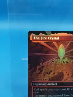 The Fire Crystal (Borderless Foil) Final Fantasy Regular MTG NM - Image 3