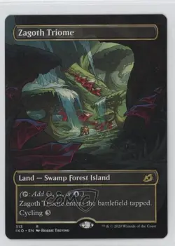 Zagoth Triome (Showcase) Magic: Ikoria: Lair of Behemoths IKO #313 - Image 1