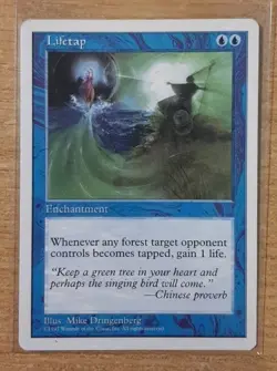 1997 MAGIC THE GATHERING 5TH LIFETAP TD25 - Image 1