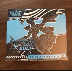 Pokemon TCG: Black Bolt Elite Trainer Box ETB Brand New & Factory Sealed - Image 1