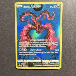Pokemon TCG Galarian Moltres SWSH284 Promo Holo Basic 120HP Fiery Wrath - Image 1