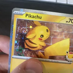 2026 Pokemon Day Pikachu 051/162 Stamped Promo HOLO SWIRL | NM - Image 1