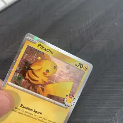 2026 Pokemon Day Pikachu 051/162 Stamped Promo HOLO SWIRL | NM - Image 3