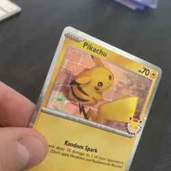 2026 Pokemon Day Pikachu 051/162 Stamped Promo HOLO SWIRL | NM - Image 5