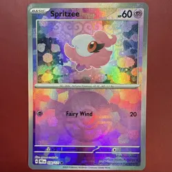 Spritzee 38/131 Poke Ball Prismatic Evolutions PRE -Near Mint- Pokemon TCG - Image 1