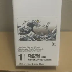 Pokemon Center Great Wave Pikachu & Friends Playmat NEW Sealed On-Hand - Image 3
