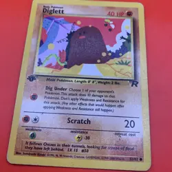 Pokemon 1st Edition Diglett 52/82 WOTC Team Rocket 1999 - Image 2