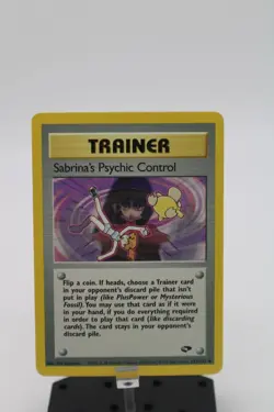 Sabrina's Psychic Control #121 Pokemon Gym Challenge - Image 1