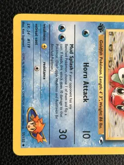 Pokemon 2000 Gym Heroes 1st Edition Misty's Seaking 55 NM or Better - Image 3
