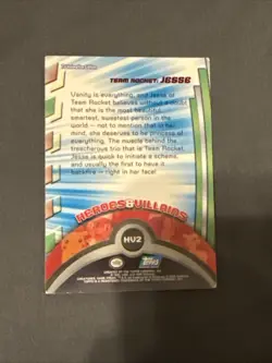 Pokemon Topps Team Rocket's Jesse Non Foil Series 2 #HV2 B6 - Image 2