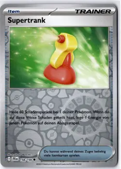 Pokemon Supertrank 158/159 - Reisegefahrten - Reverse Holo Near Mint Deutsch - Image 3