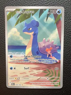 2025 Pokemon Destined Rivals Misty's Lapras #194/182 - Image 1