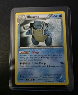 2012 Pokemon Boundaries Crossed Blastoise #31/149 - Image 2
