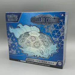 Pokemon Pokemon TCG Scarlet & Violet Stellar Crown Elite Trainer Box SEALED - Image 1