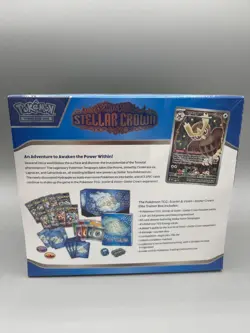 Pokemon Pokemon TCG Scarlet & Violet Stellar Crown Elite Trainer Box SEALED - Image 2