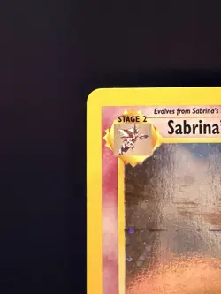 Pokemon Gym Heroes Unlimited Sabrina's Gengar 14/132 Holo Rare NM-LP - Image 2