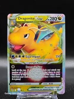 Dragonite VSTAR 050/078 Pokemon GO Holo - Image 1
