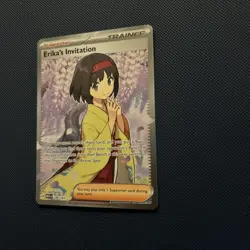 Pokemon TCG Erika's Invitation 196/165 Scarlet & Violet 151 Full Art NM - Image 2