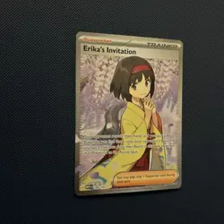 Pokemon TCG Erika's Invitation 196/165 Scarlet & Violet 151 Full Art NM - Image 3