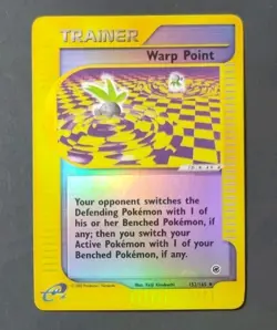 Pokemon Expedition Set Uncommon Reverse-Holo "Warp Point" 152/165 (English) - Image 1